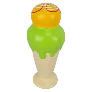 Imagem de Cofre Dinheiro Casquinha Verde Enfeite Decoração Infantil