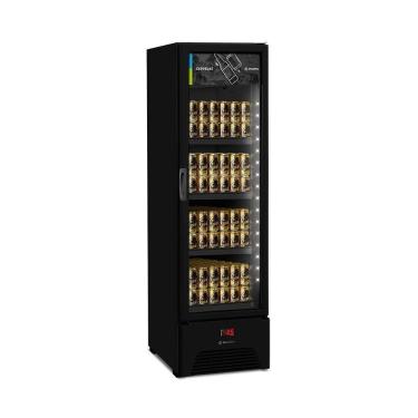 Imagem de Cervejeira Expositor Vertical Porta De Vidro 293 Litros Vn28rh All Black 127v - Metalfrio 127V