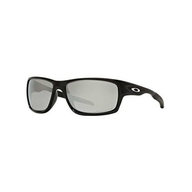 Imagem de Oakley Men's Canteen Polarized Polished Black w/ Chrome Iridium Sunglasses