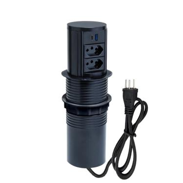 Imagem de Torre Multiplug Automático 2 Tom 10a + 2usb (a+c) + Indução