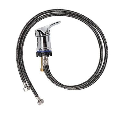 Imagem de Bordstract Torneira Tigela De Shampoo Para Salão De Beleza, Torneira Misturadora Quente E Fria, Pulverizador De Barbearia, Substituição Para Cadeira De Cama E Shampoo