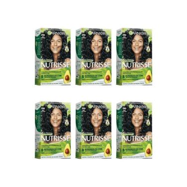 Imagem de Coloraçao Nutrisse 210 Preto Azulado-Kit C/6Un