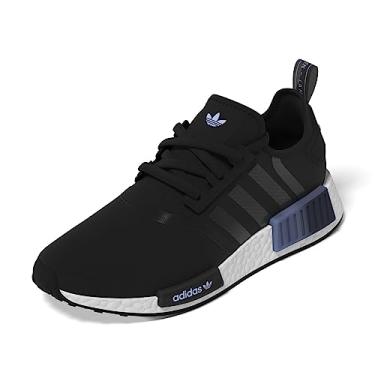 Imagem de adidas Tênis feminino NMD R1, Preto/Branco/Azul Dawn, 34