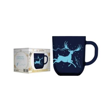 Imagem de Caneca De Vidro Prime Harry Potter Elementos 300 ML - Luva Com 1 Unid - Expectro Patronun