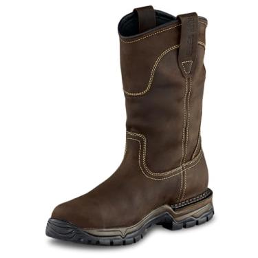 Imagem de Bota masculina Irish Setter 83906 Wellington bico de aço, Marrom, 12