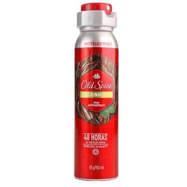 Imagem de Desodorante Antitranspirante Spray Old Spice Lenha Masculino 150ml