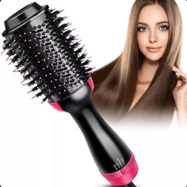 Imagem de Escova Elétrica 3 Em 1 Seca Alisa Modela Profissional