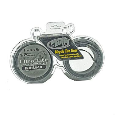 Imagem de Mr. Tuffy Forro de pneu de bicicleta Ultra Lite, prata 26 x 1,5-1,9