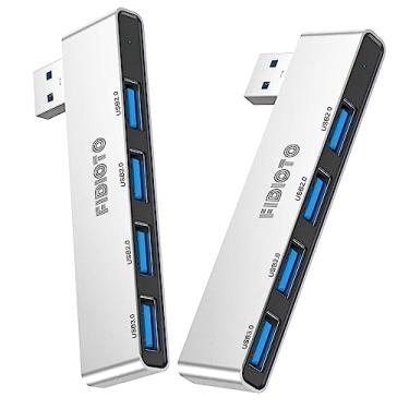 Imagem de Fidioto Hub USB 4 Portas (1 porta 3.0, 3 portas 2.0) para Laptops, MacBook Air, Mac Mini/Pro, iMac Pro, Notebooks e mais