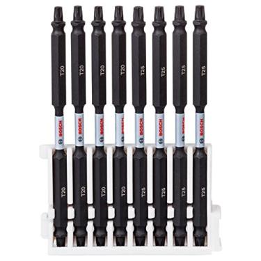 Imagem de Bosch 2608522349-000, Bits Impact Ponta Dupla, 4 x T20.4 x T25, Preto, 110 mm