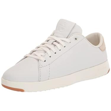 Imagem de Cole Haan Tênis feminino Grandpro Tennis Fashion, Branco óptico/branco óptico, 8 Wide