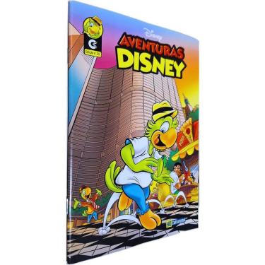 Imagem de Quadrinhos HQ Gibi Graphic Novel Formatinho 13,50x19 cm Lombada com Grampos Aventuras Disney Edição nº 35 Culturama