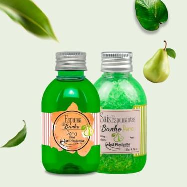 Imagem de KIT SAIS E ESPUMAS PERA LAPI- PARA BANHEIRA, HIDRO E JACUZZI