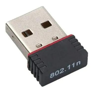 Imagem de Mini Adaptador Wireless Usb 2.4ghz Wifi 1200mbps Sem Fio - VIL