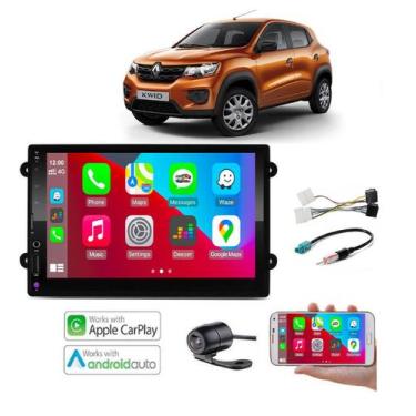Imagem de Mp5 Multimidia Android Auto iOS Carplay Kwid 2021 2022 2023 - Sp. Repo