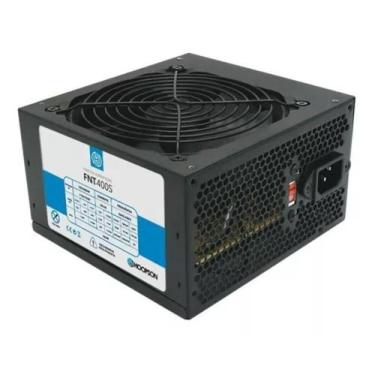 Imagem de Fonte De Alimentação Para Pc Hoopson Fnt-400w-s 400w Preta 115v/230v, 