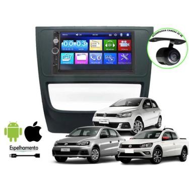 Imagem de Central Multimidia Gol Saveiro Voyage G6 Mp5 Bluetooth Radio 2 Din Esp