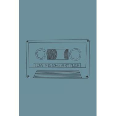 Imagem de Cassette: Spirit Mountain Blue Matte Finish Lined Journal, 120 Pages, 6 x 9, Gift For Thinkers, List Makers and Doers (Cassette Journal)