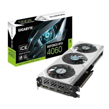 Imagem de Placa De Vídeo Rtx 4060 Eagle Oc Gigabyte Nvidia 8Gb Gddr6