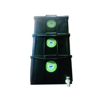 Imagem de Composteira Doméstica / Minhocário  - 15 litros - KIT Completo - Minho