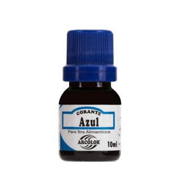Imagem de Corante Alimentício Azul Líquido Arcolor 10ml - Arcólor
