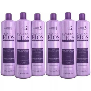 Imagem de Kit Selagem Térmica Cadiveu Plástica dos Fios 3 Produtos