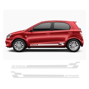 Imagem de Adesivo Lateral Etios Hatch Et3 Toyota Faixa Colante Fita - Srt Wolf 1