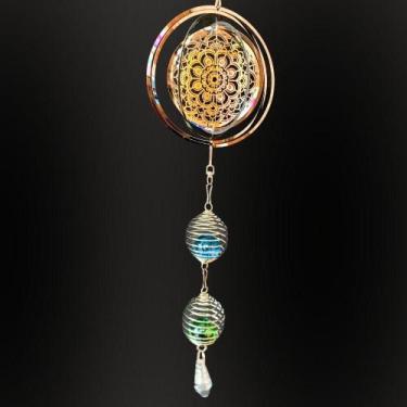 Imagem de Catalisador 09,5cm Mandala C/Espiral Dupla - Trilunna