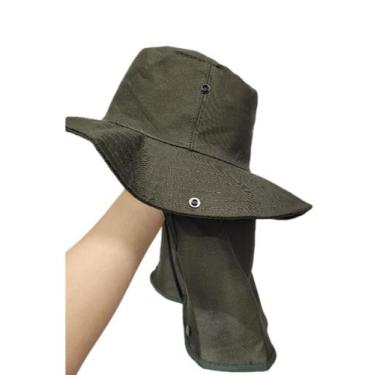 Imagem de Chapéu Pescador Australiano Com Protetor De Nuca Boné Pesca - JFL.Aces