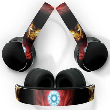 Imagem de Adesivo Compatível PS5 Headset Pulse 3D Playstation 5 Skin - Iron Man 