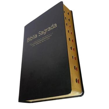 Imagem de Bíblia Letra Extra Gigante Almeida Revista e Corrigida com Dicionário 