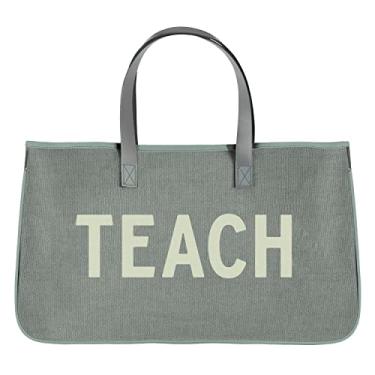Imagem de Santa Barbara Design Studio Bolsa sacola de lona Hold Everything, 50 x 28 cm, Teach