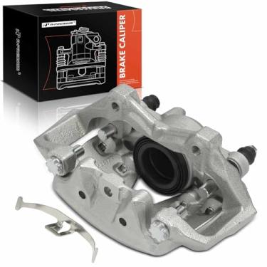 Imagem de A-Premium Conjunto de pinça de freio a disco com suporte compatível com Mercedes-Benz C350 2015, CLS400/E400 2015-2017, E250 2014-2016, E350 2010-2012/2014-2016, AWD - Lado do passageiro dianteiro