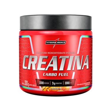 Imagem de Creatina Mono-hidratada Integralmedica Carbo Fuel em Pó 300g Laranja, 