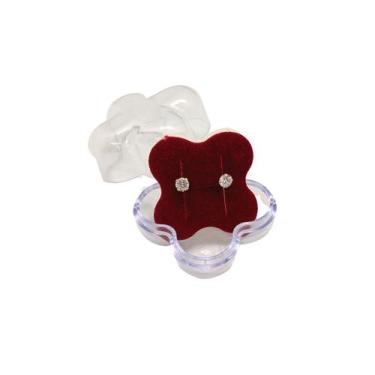 Imagem de Brinco Folheado a Ouro 18k Solitário Zircônia 5mm - Butique da Beleza