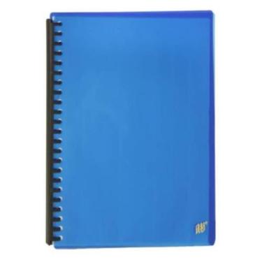 Imagem de Pasta Catálogo Canaleta Inteligente A4 YES Azul 20 Refil