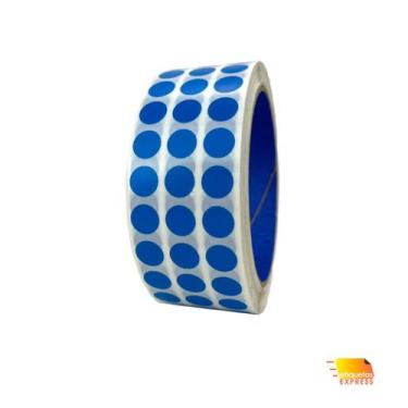 Imagem de Etiqueta Selo Bolinha Colorida 10mm - Rolo Com 5000 Adesivos - Etiquet