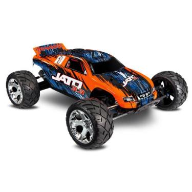 Imagem de Automodelo Combustão Traxxas 1/10 Jato 3.3 2WD Stadium TSM, Azul, Lara