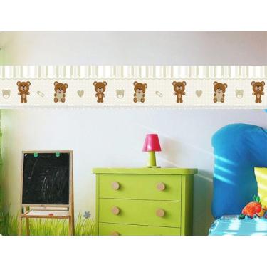 Imagem de Faixa bonder decorativa quarto infantil  jogo 04 peças med.10x100) - A
