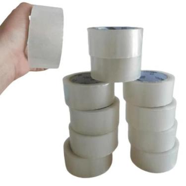 Imagem de 10 Fitas Adesivas 48mm X 100m Transparente 10 Rolos - Tectape