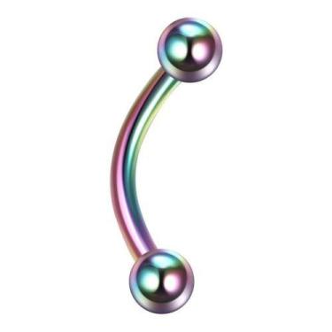 Imagem de Piercing Sobrancelha Bananinha Aço Cirúrgico - De Castro joias, Furtac