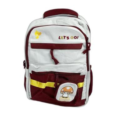 Imagem de Mochila Escolar Grande Capacidade Para Estudante Feminina Impermeável 