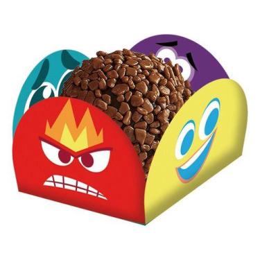 Imagem de 40 Forminhas Doces Divertidamente 2 Licenciada Caixetas - Festcolor