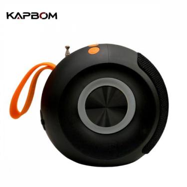 Imagem de Caixa de Som Portátil Bluetooth 8W Kapbom KA-8299, Preto, Bivolt