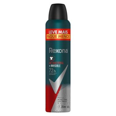 Imagem de Desodorante Rexona Antibacterial Protection Men Aerosol Antitranspirante 72h 250ml Leve Mais Pague Menos
