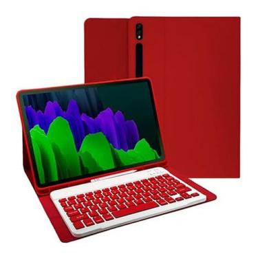 Imagem de BDNET, Capa Com Teclado Bluetooth Para Tablet Galaxy S7 Fe