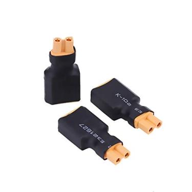 Imagem de Adaptador XT30 Macho para XT60 Fêmea, Adaptador de Conector XT30 para XT60 Adaptador de Conector de Drone RC 2 Tipos 5 Unidades por Conjunto XT30 para XT60 Plugue Adaptador de