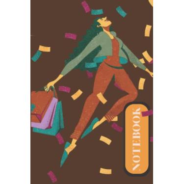 Imagem de Notebook: Shopping themed notebook, 120 pages, for mom, dad, grandma,grandpa, kids and shoppers.