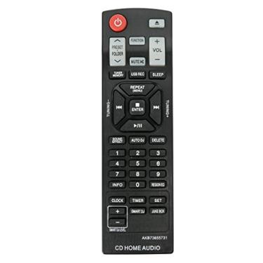 Imagem de Novo AKB73655731 substitui CD Home Audio Remote para LG Home Audio Mini Hi-FI System CM9950 CMS9950F CM9940 CM9730 Cms9730f CM9940FB CMS9940F/W