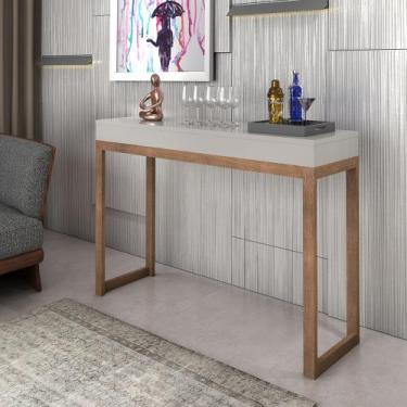 Imagem de Aparador Mesa Cantinho Do Café Decorativo Planalto 120 - Mobigu, OffWh